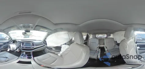 2018 Toyota Highlander Se from USA, damaged, VIN 5TDJZRFH0JS534190